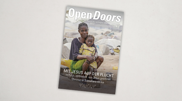 Produktabbildung des Open Doors Sondermagazins zu Christen auf der Flucht in Subsahara-Afrika.