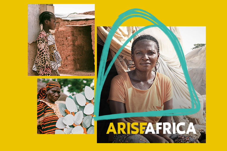 Bildcollage zur Arise Africa Kampagne