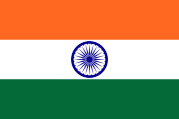 Flagge Indien