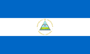 Flagge Nicaragua