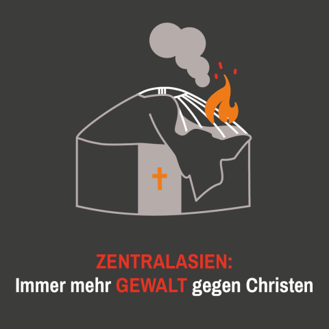 Ein Icon eines brennendes Zeltes