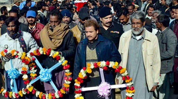 Beerdigung von Opfern des Angriffes in Quetta Pakistan Quelle: World Watch Monitor)