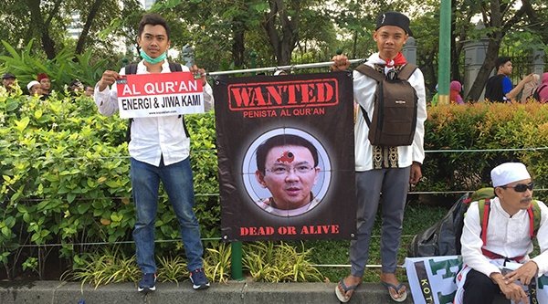 Jakarta: Großdemonstration gegen Ahok Ende 2016