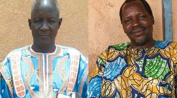 Die getöteten Pastor Omar Tindano (links) und Lankoandé Babilibilé (rechts) aus Sebba