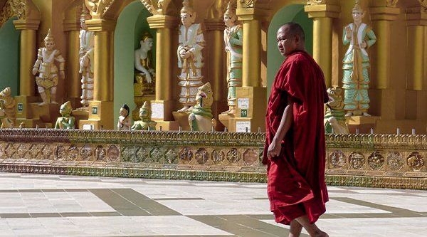 Symbolbild: Buddhistischer Mönch in Myanmar
