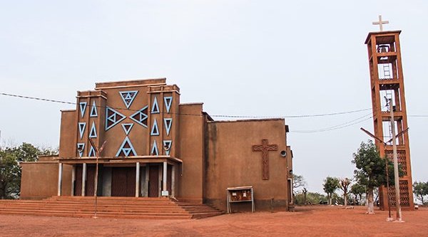 Symbolbild: Eine Kirche in Kaya im Norden von Burkina Faso
