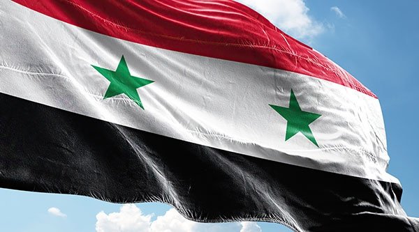 Flagge von Syrien