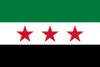 Revolutionsflagge von Syrien